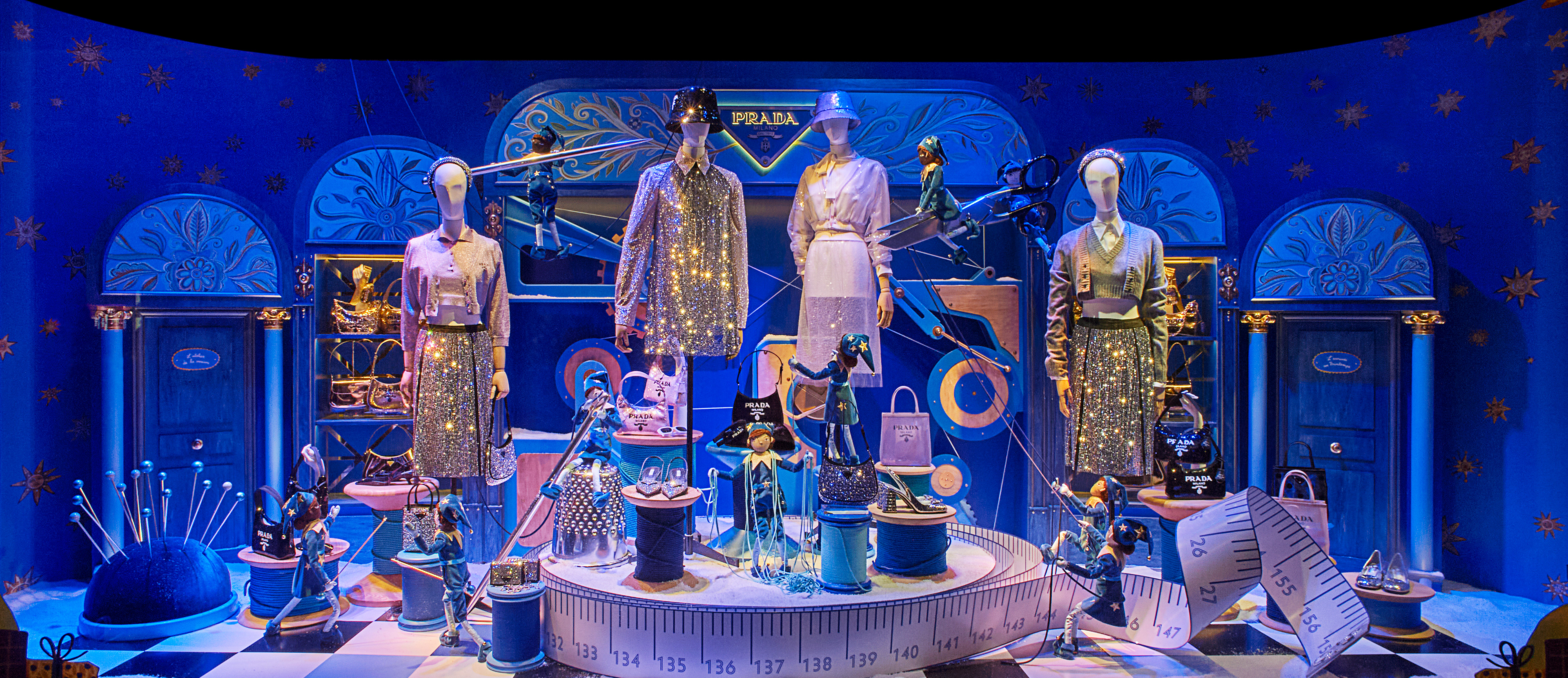 2021, Printemps Haussmann windows