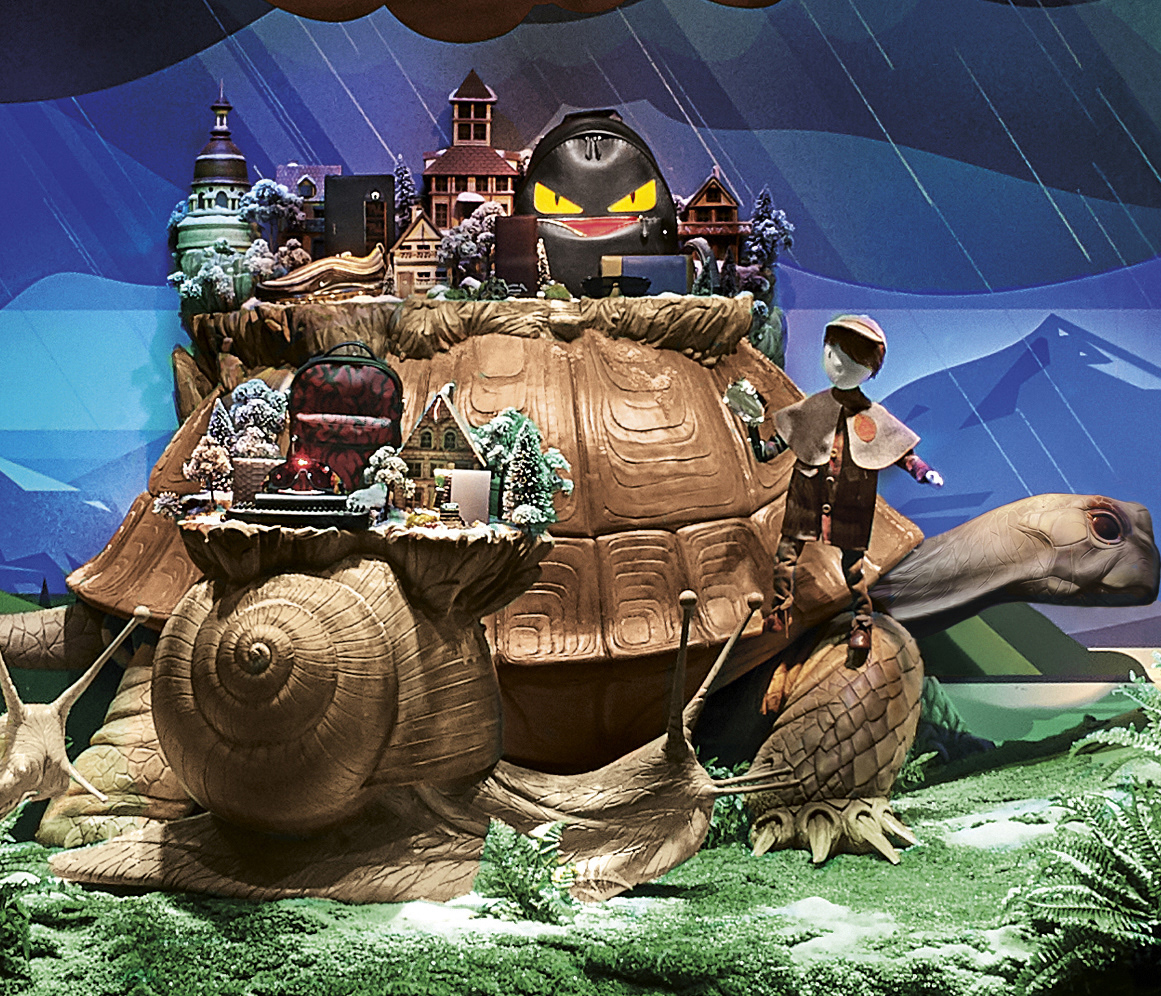 2018, Printemps Haussmann windows