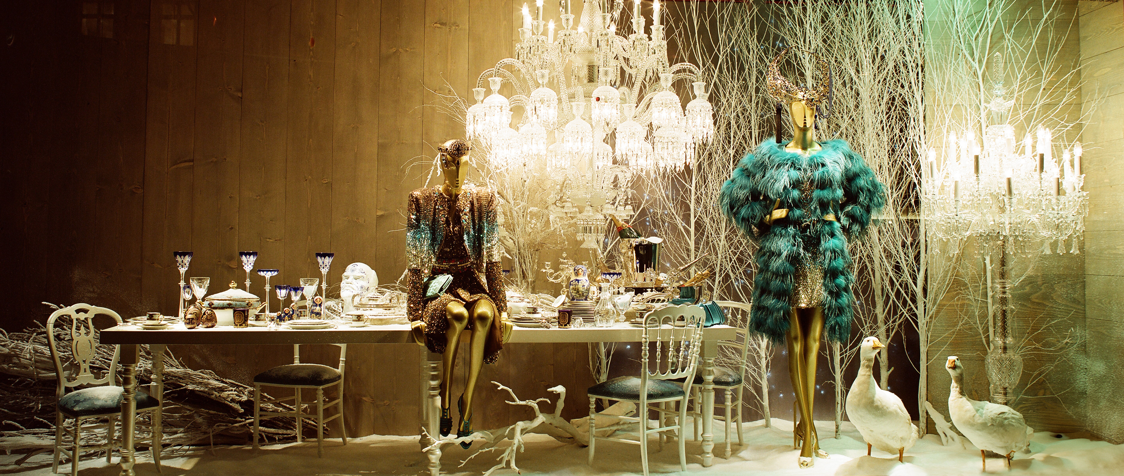 2009, Christmas windows, Printemps Haussmann