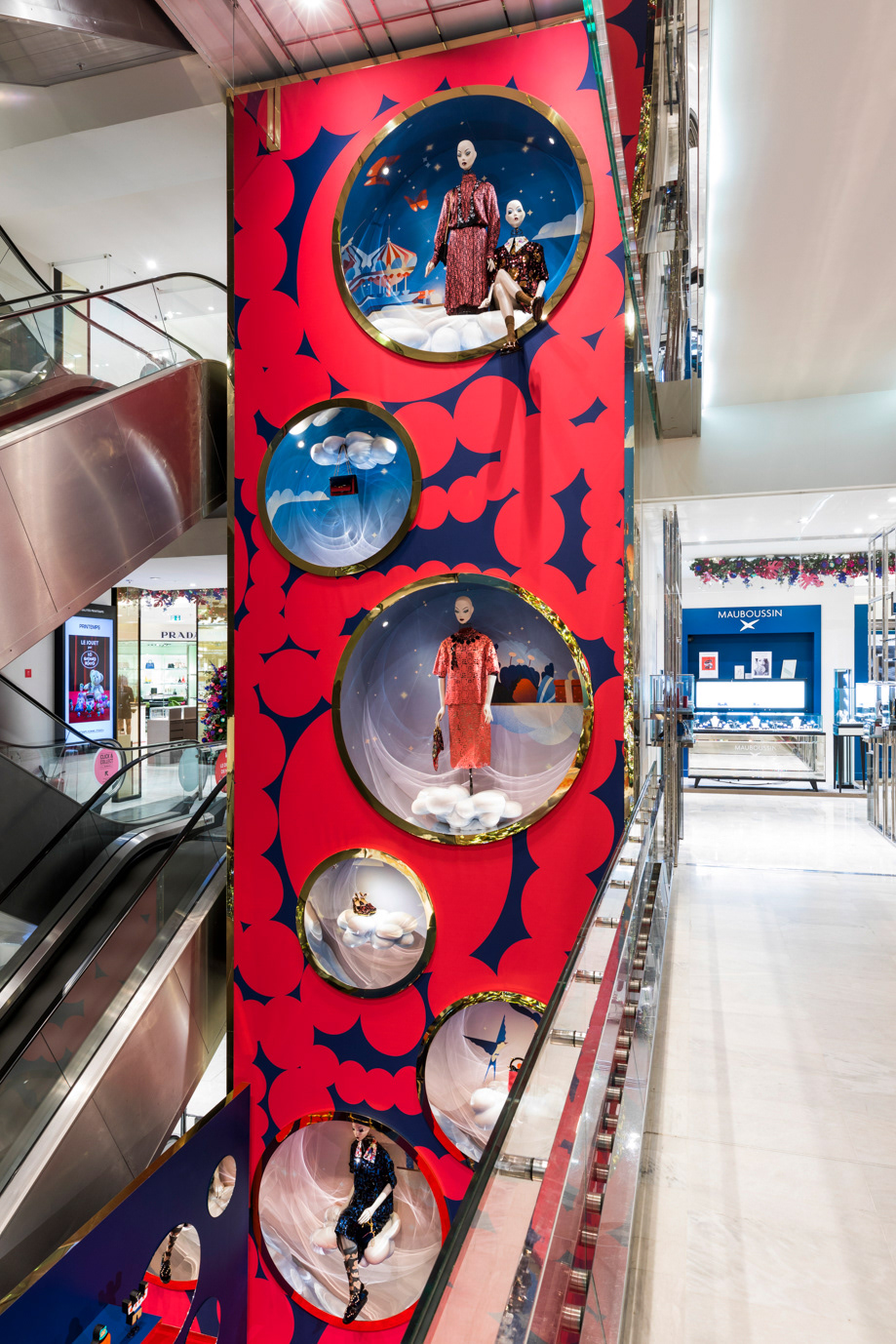 2018, Christmas Pop-Up Store @Marni, Printemps Haussmann
