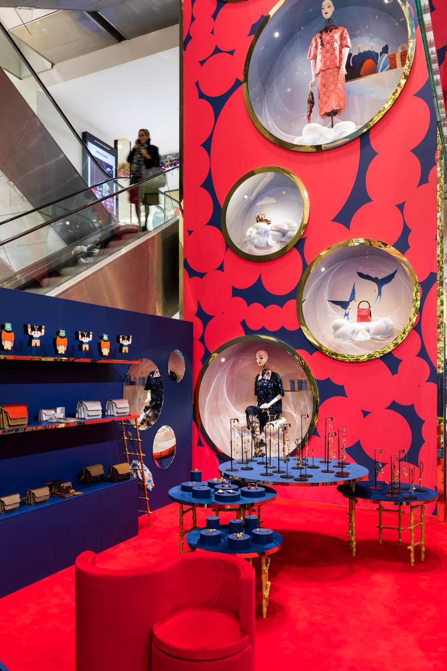 2018, Christmas Pop-Up Store @Marni, Printemps Haussmann