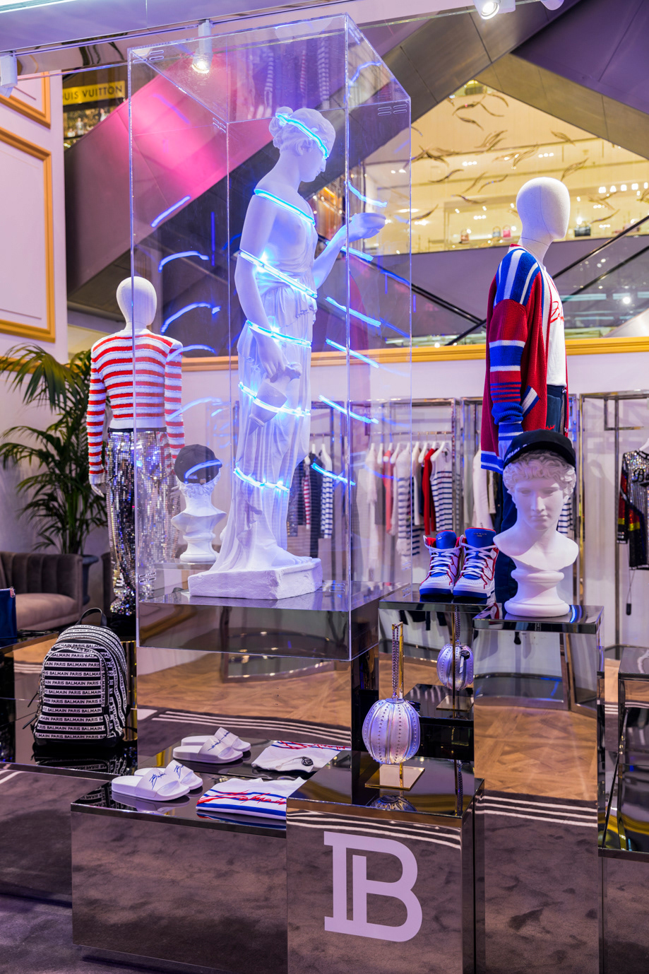 2019, Pop-Up Store @Balmain, Printemps Haussmann
