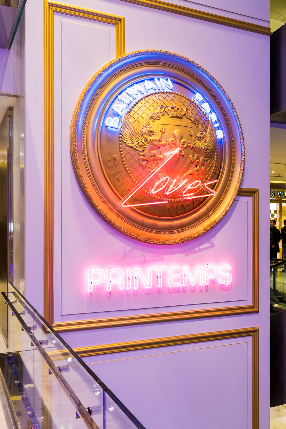 2019, Pop-Up Store @Balmain, Printemps Haussmann