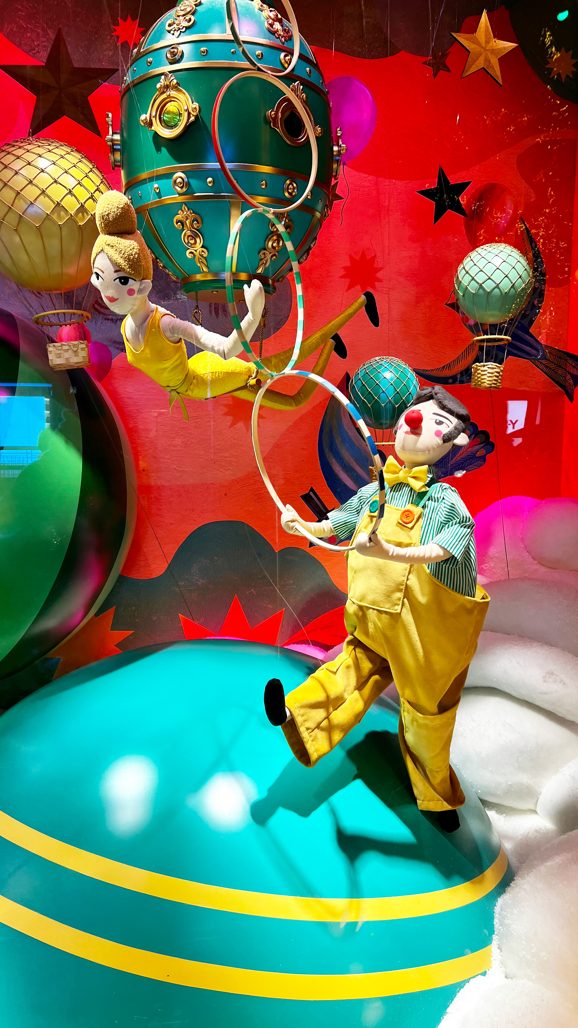 2022, Printemps Circus Christmas, @OlafHajek illustration