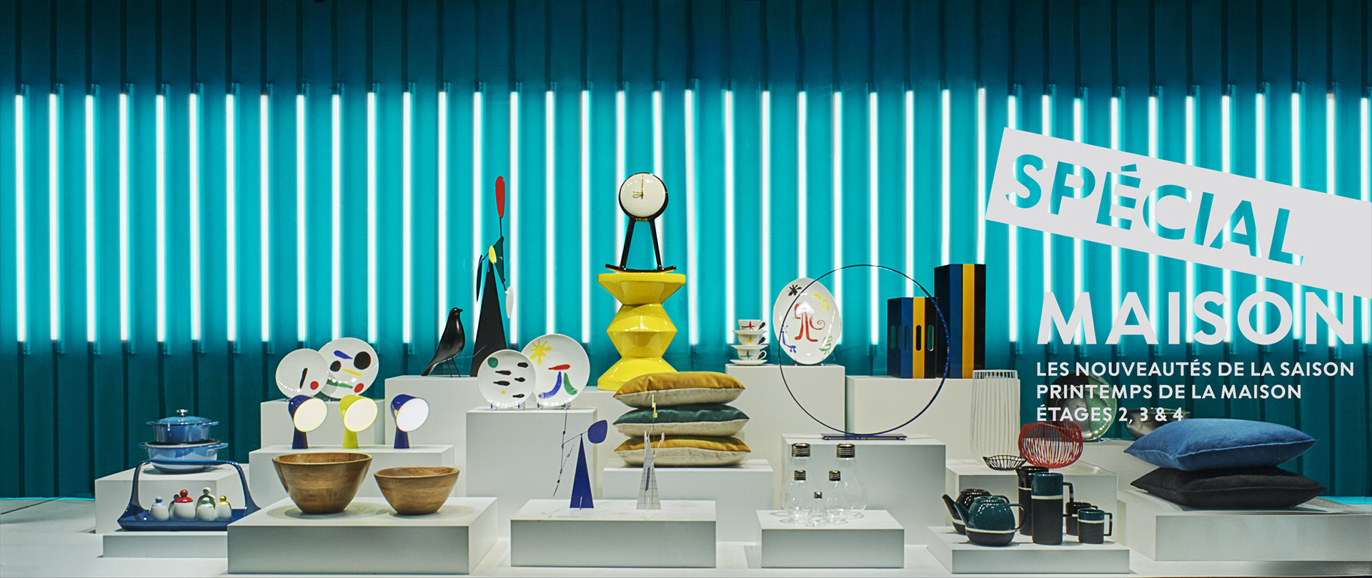 2019, Printemps Haussmann windows