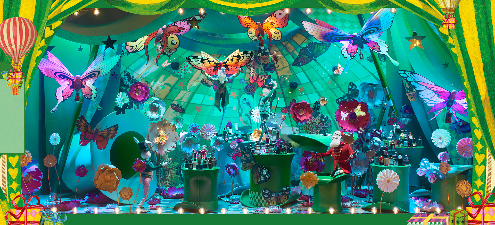 2022, Printemps Circus Christmas, @OlafHajek illustration