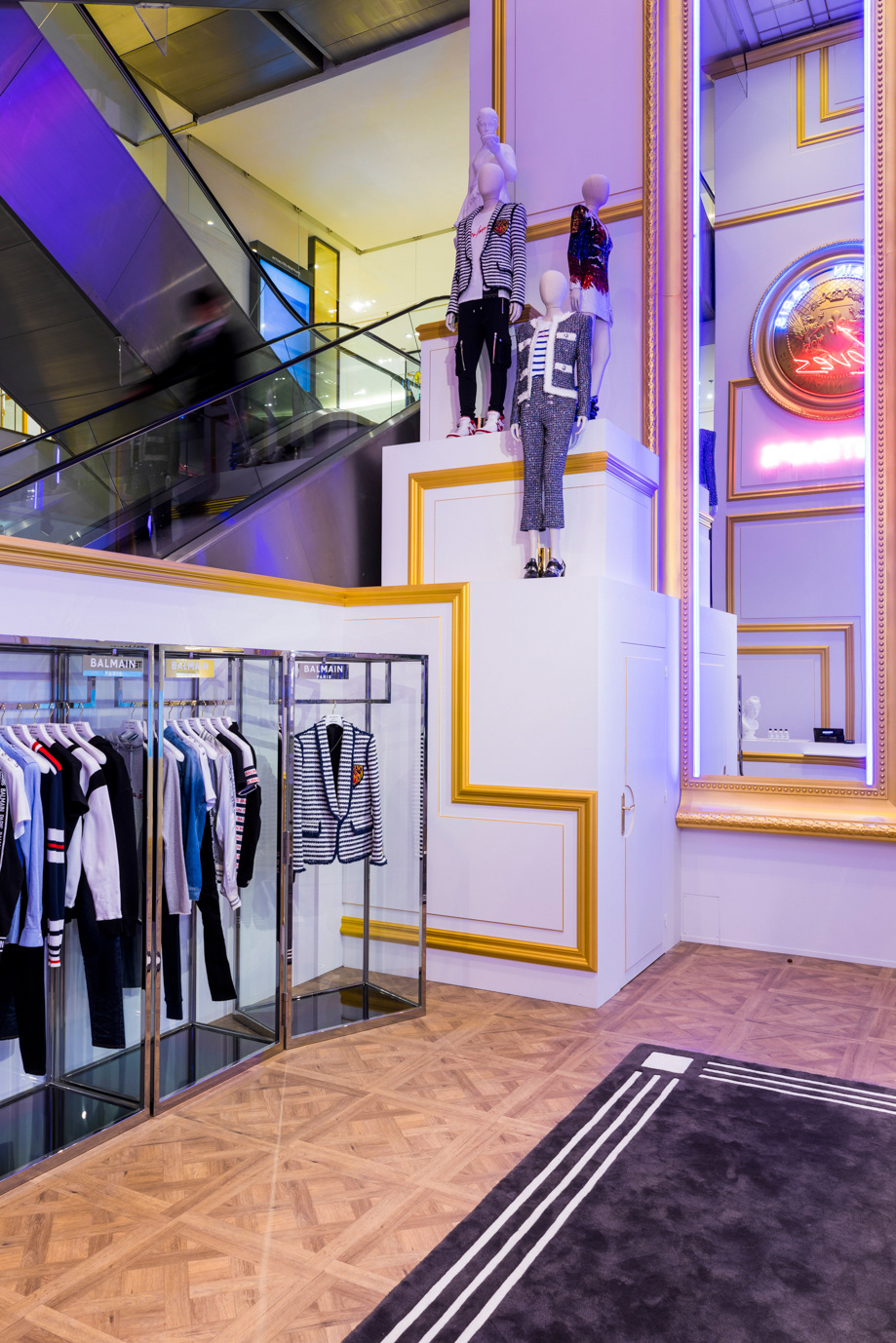 2019, Pop-Up Store @Balmain, Printemps Haussmann