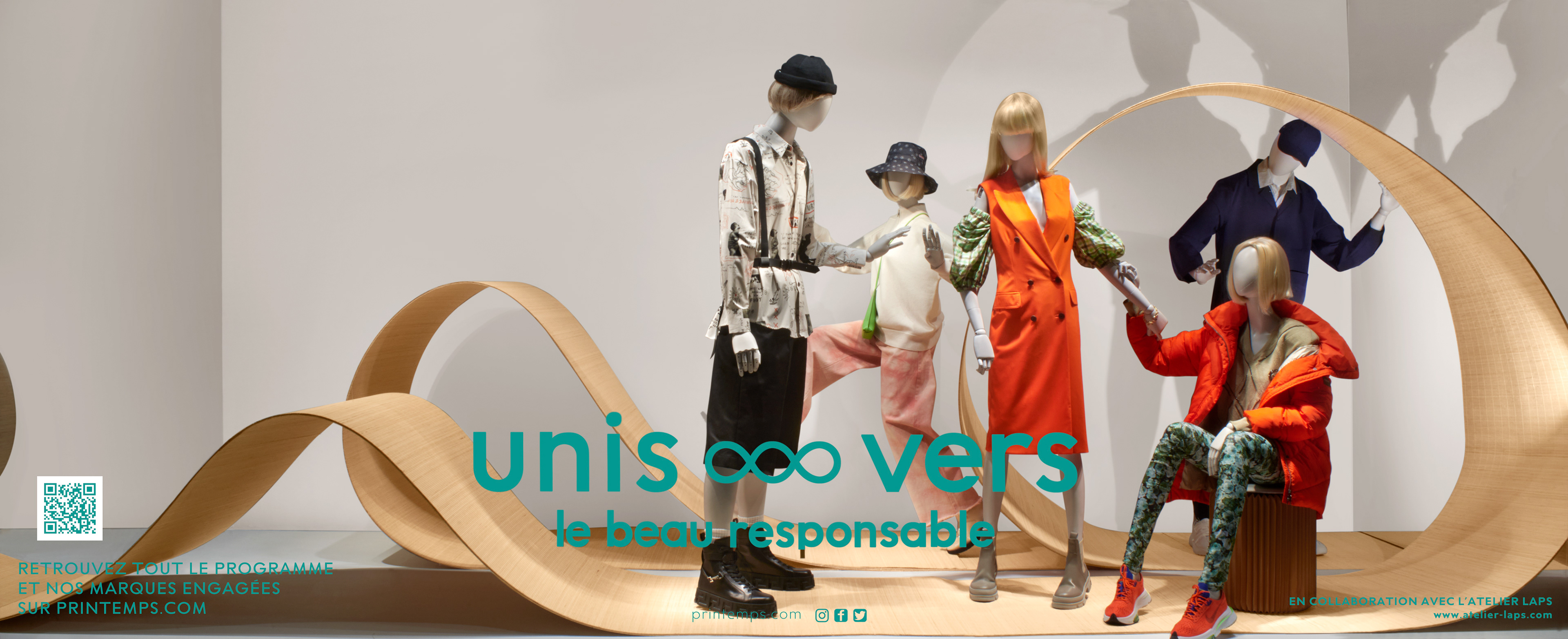 2021 Printemps Haussmann windows, @AtelierLaps