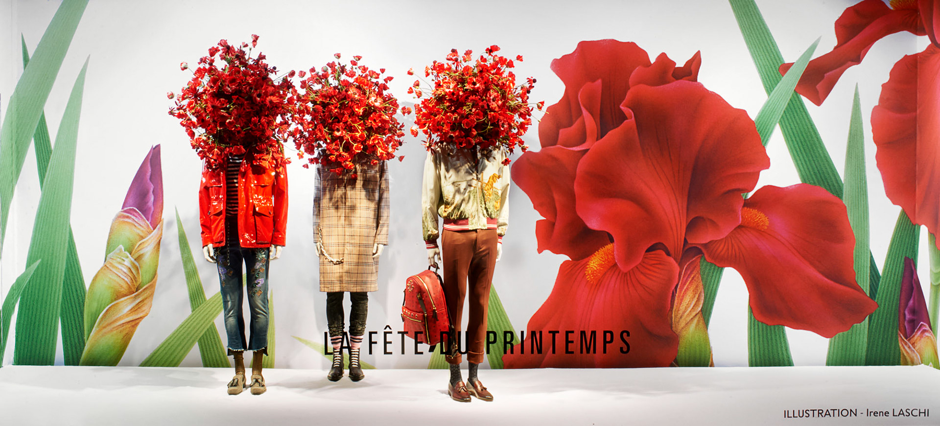 2017, Printemps Haussmann windows, @IreneLaschi