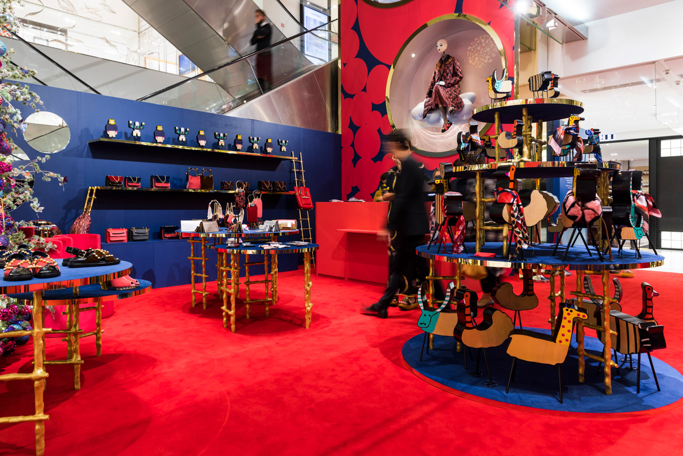 2018, Christmas Pop-Up Store @Marni, Printemps Haussmann