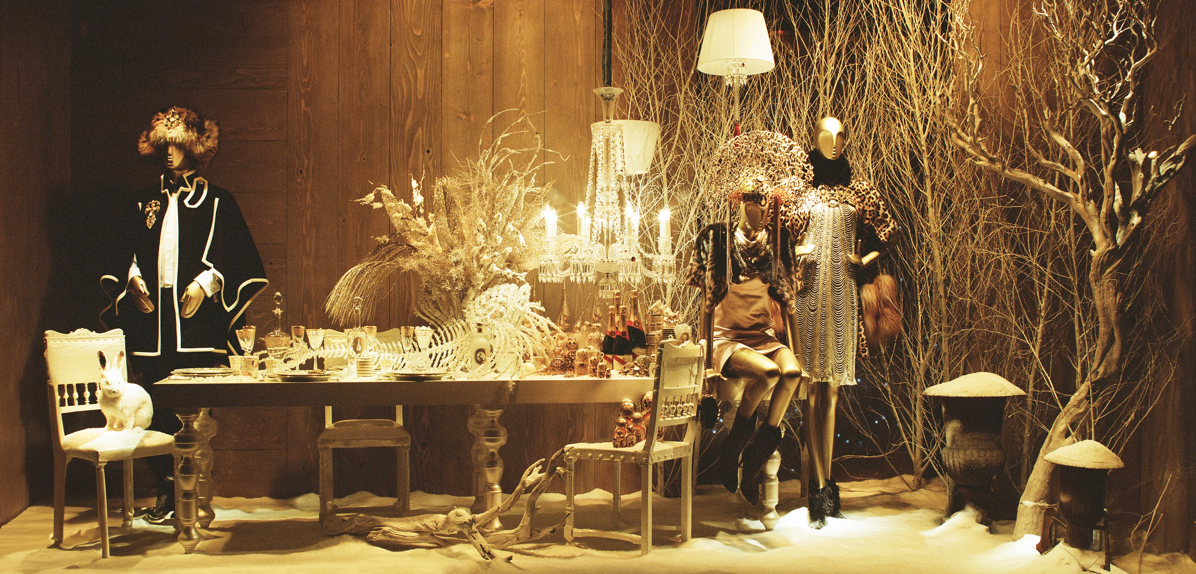 2009, Christmas windows, Printemps Haussmann