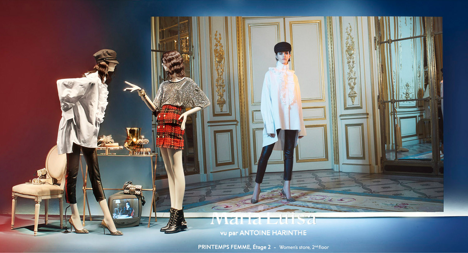 2017, Printemps Palace by Antoine Harinthe, Le Meurice.