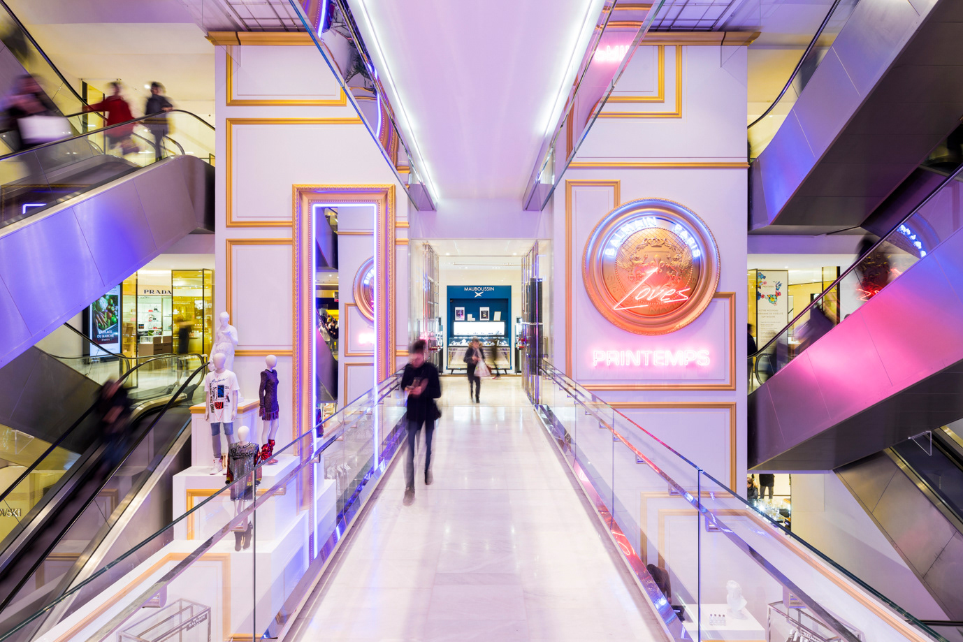 2019, Pop-Up Store @Balmain, Printemps Haussmann