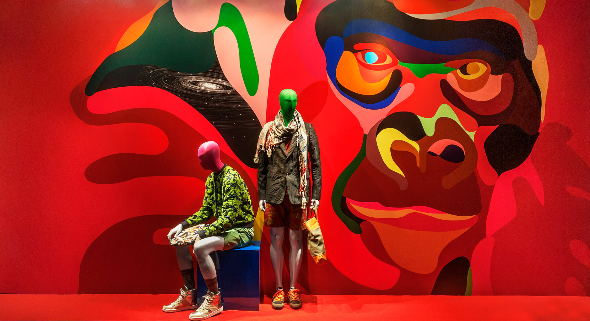 2014, Printemps Haussmann windows @PhilippeBaudelocque