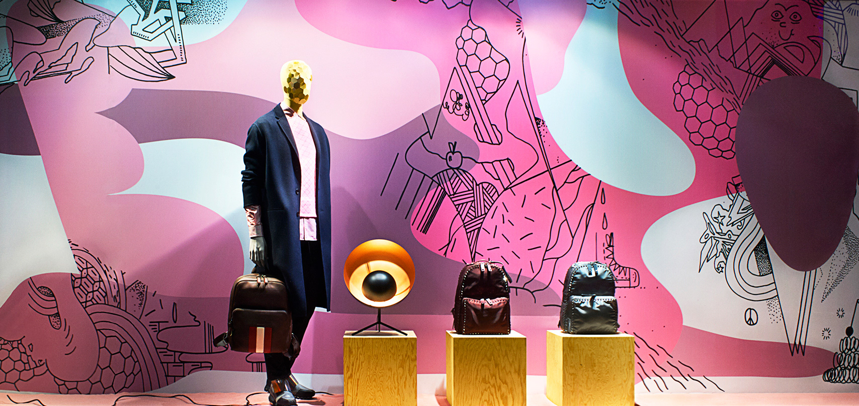 2016, Printemps Haussmann windows @OldYellow