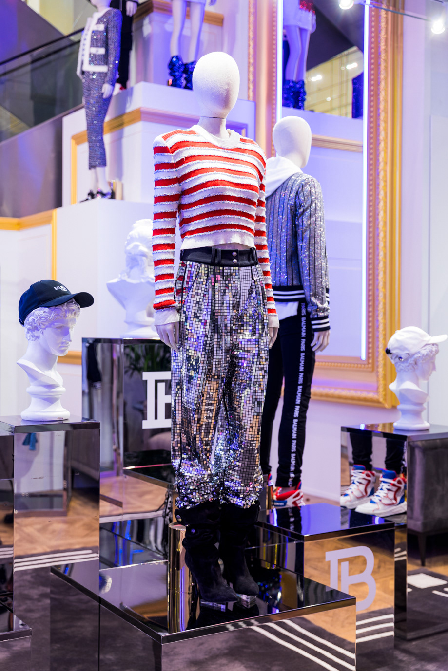 2019, Pop-Up Store @Balmain, Printemps Haussmann