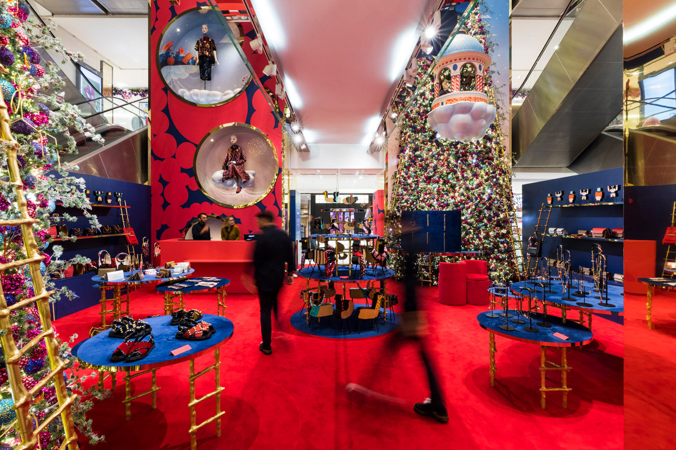 2018, Christmas Pop-Up Store @Marni, Printemps Haussmann