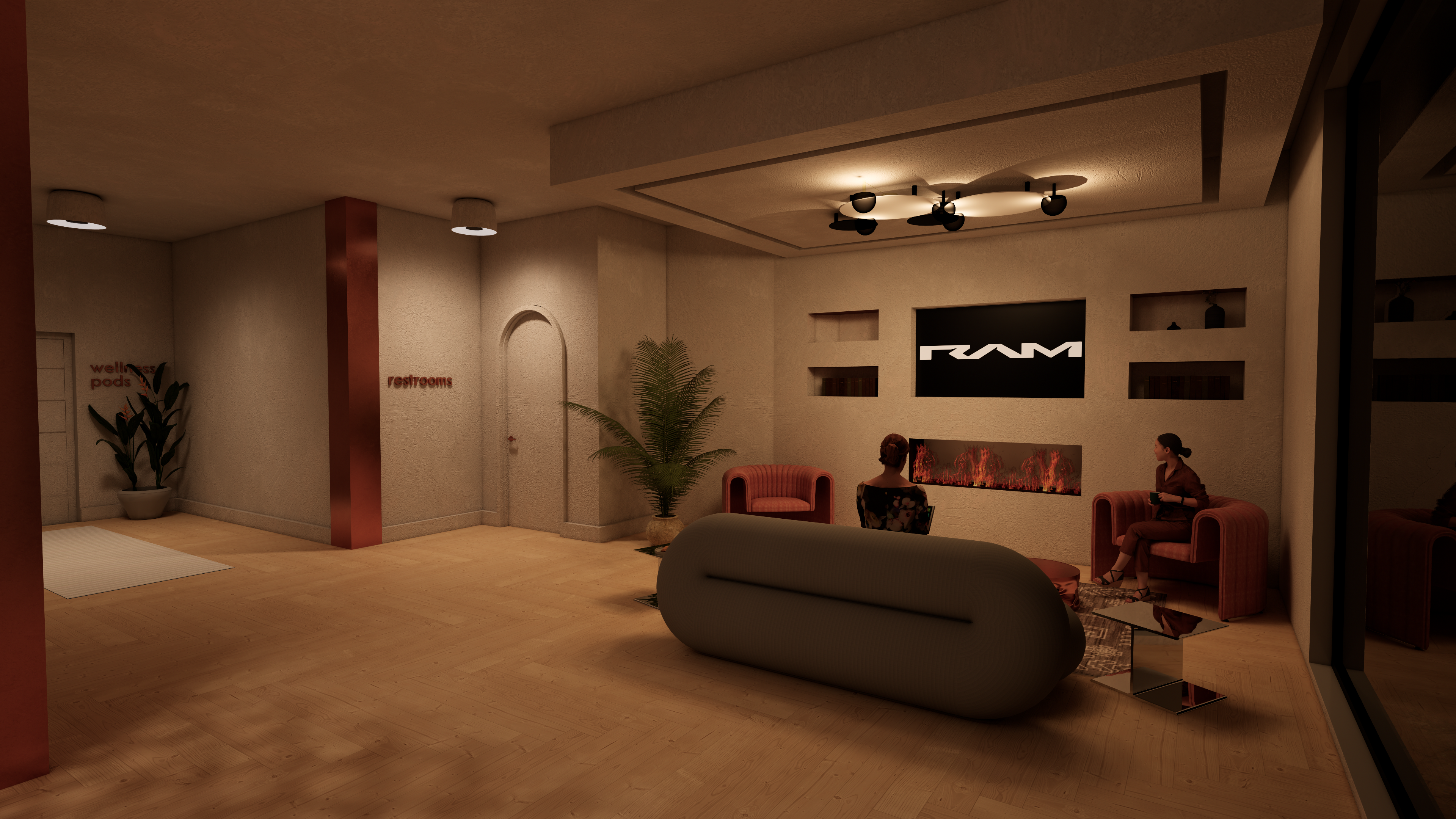 LOUNGE @ NIGHT