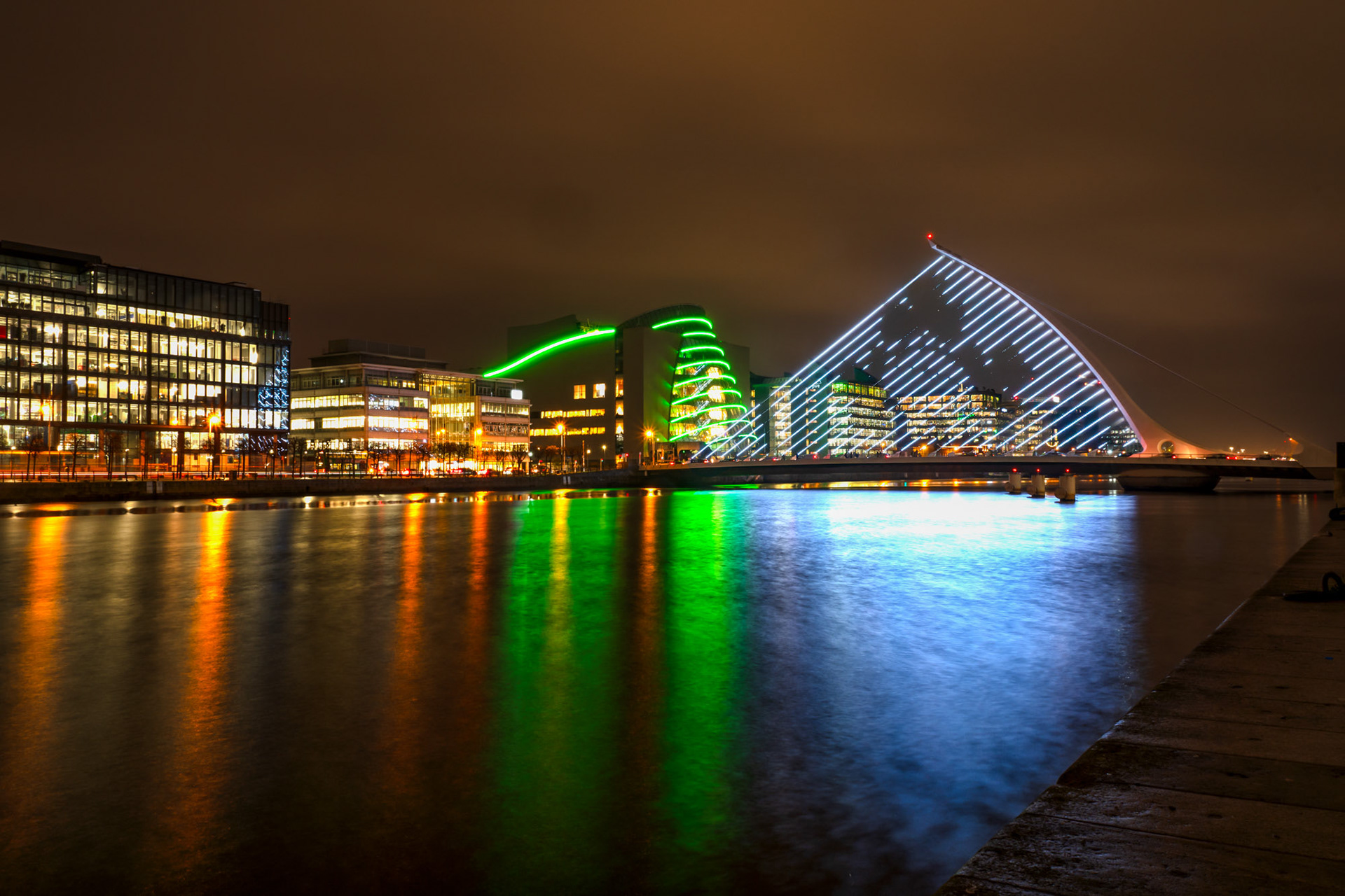 Samuel Beckett Bridge, Dublin, Ireland