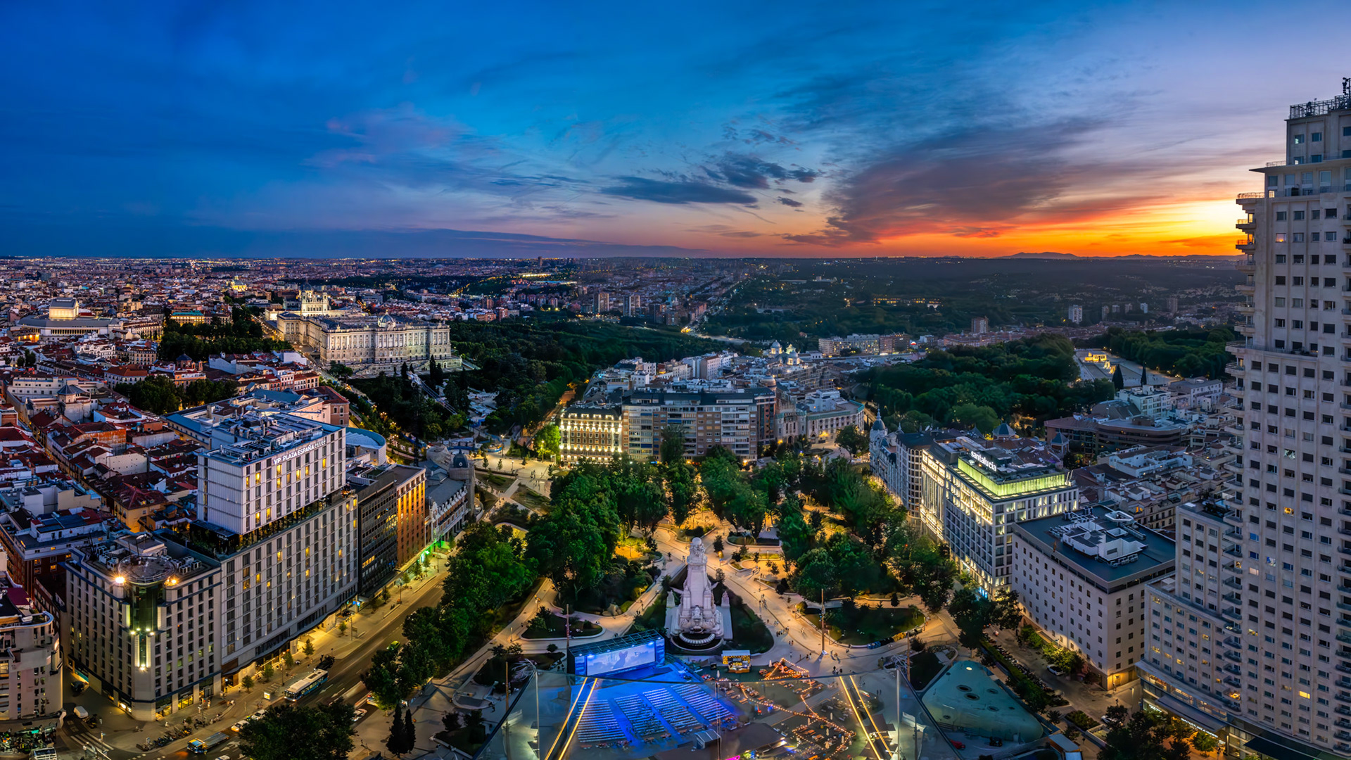 Plaza de Espana, Madrid, Spain
