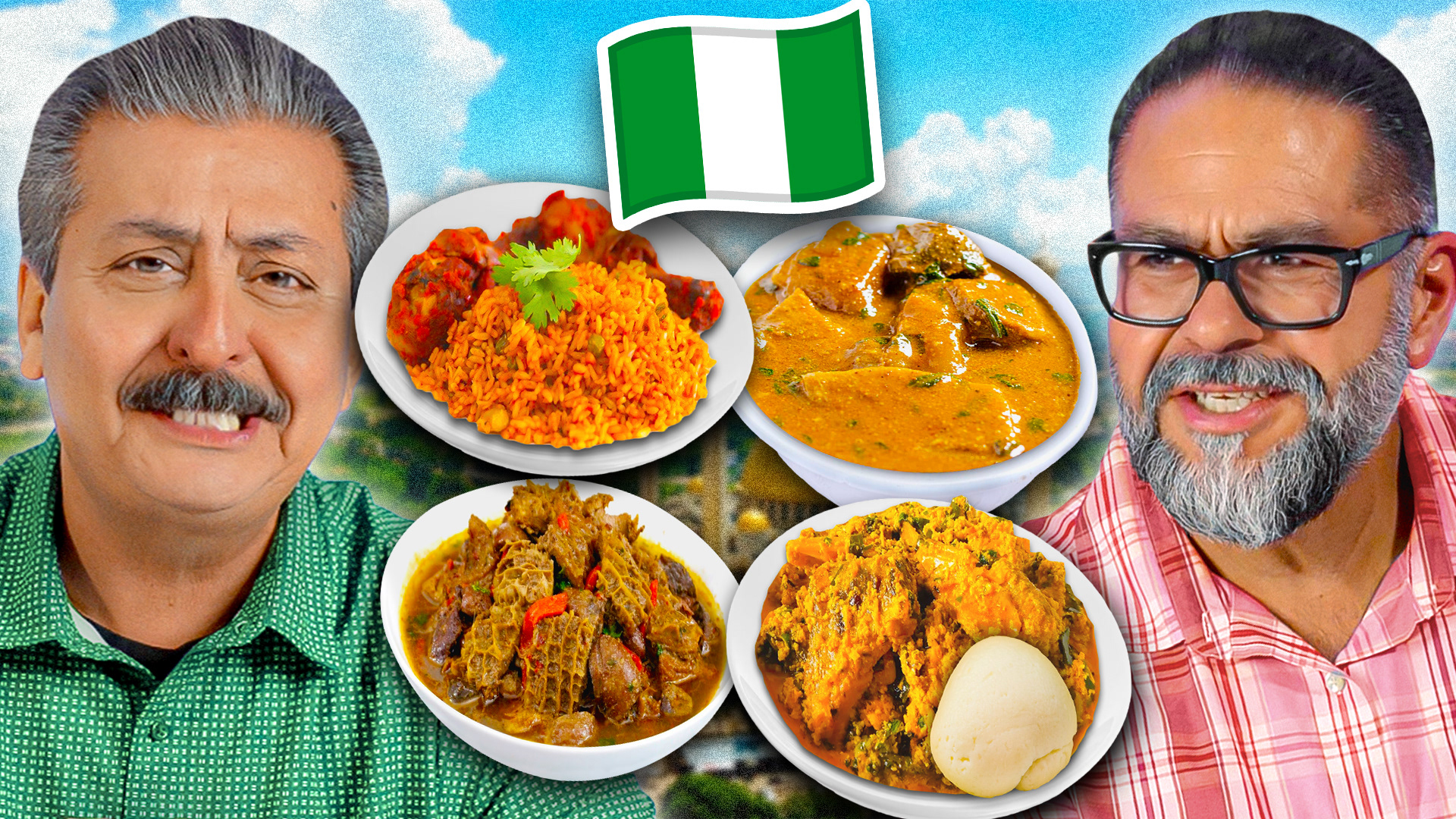 Mexican Dads Try Nigerian Food for the First Time!