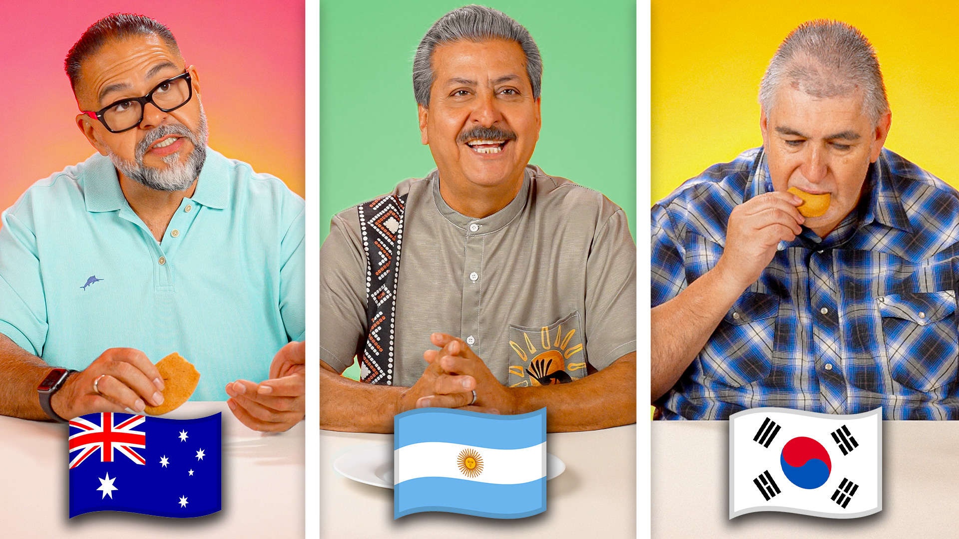 Mexican Dads Try Cookies from Around the World!
