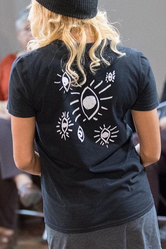 Stay Woke tee on the runway during Atlantic Fashion Week