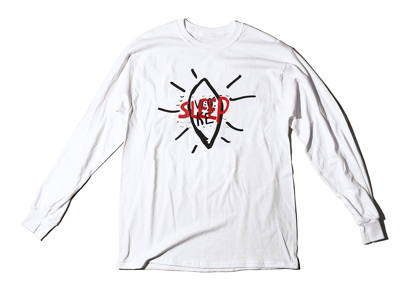 Woke Sleep long sleeve tee