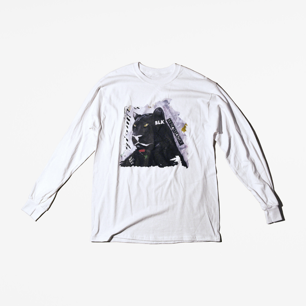 Unapologetic long sleeve tee for Art Pays Me
