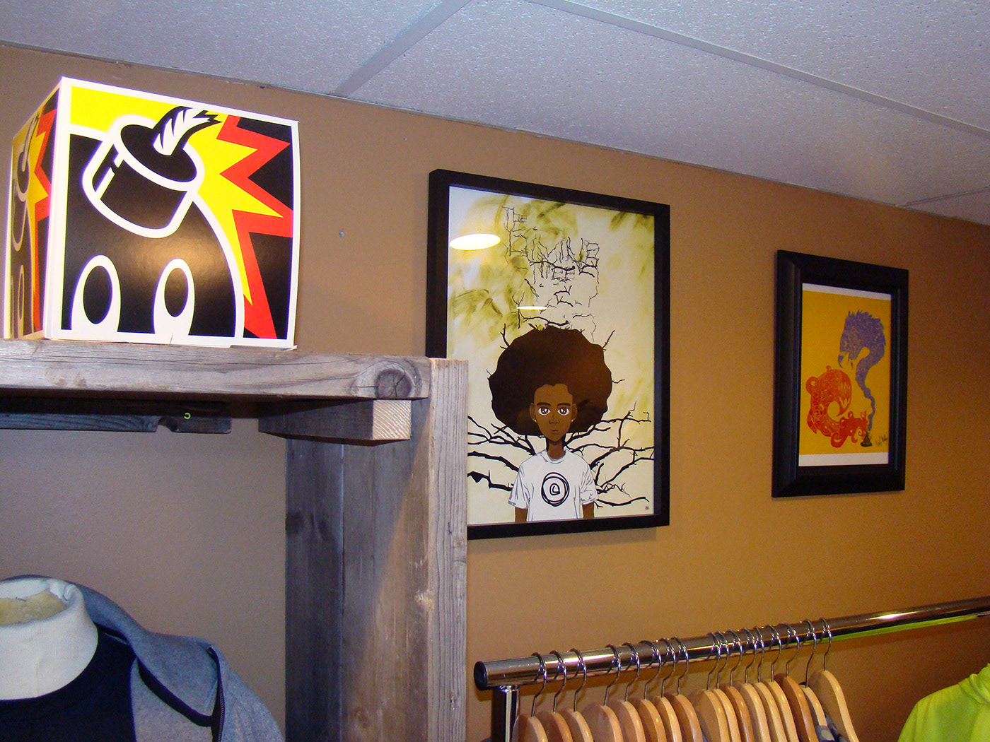 The Giving Tree poster on display at Fresh Goods