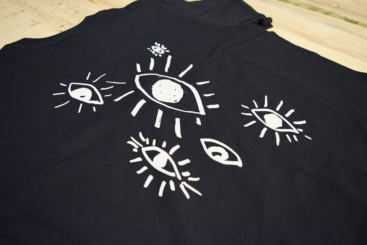 Stay Woke tee back detail