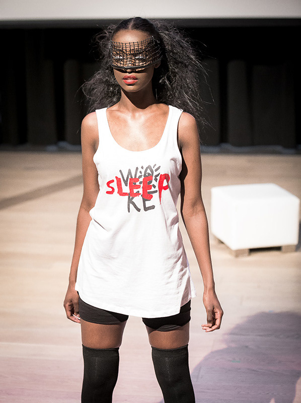 Woke Sleep tank top