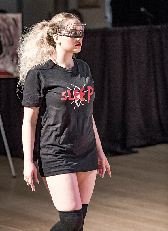 Eye Sleep tee on the runway during Moments In Culture