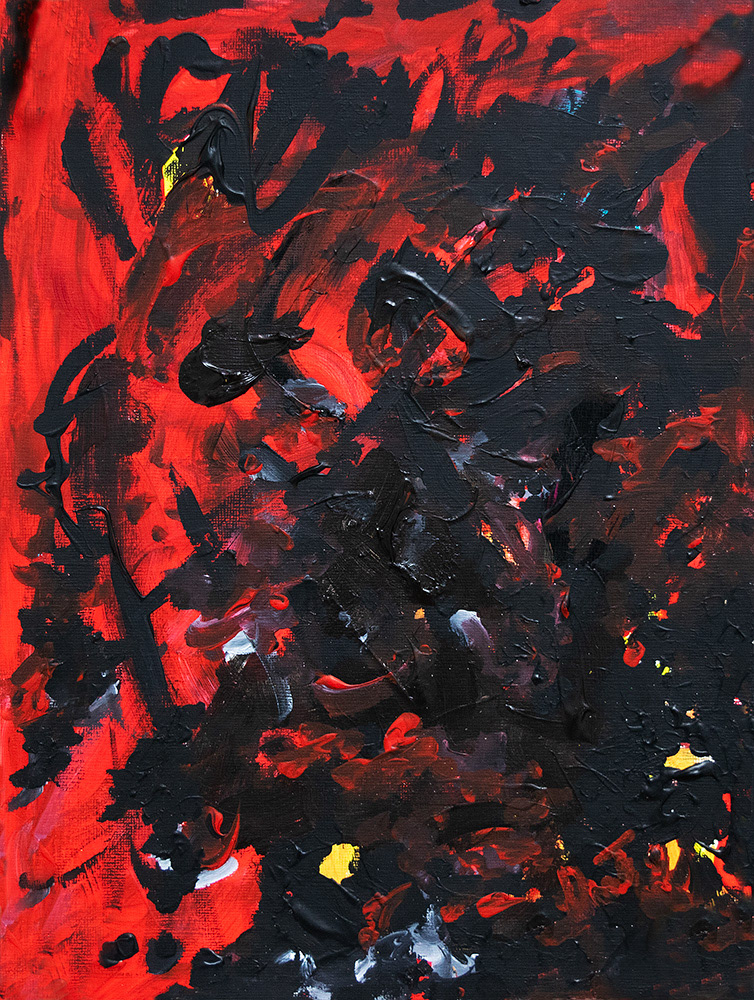 Inner Demon painting by Duane Jones