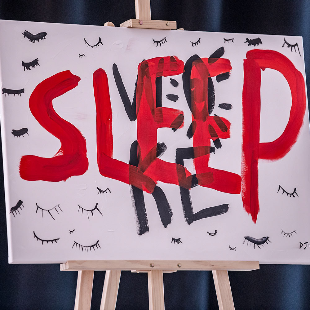 Woke Sleep painting 