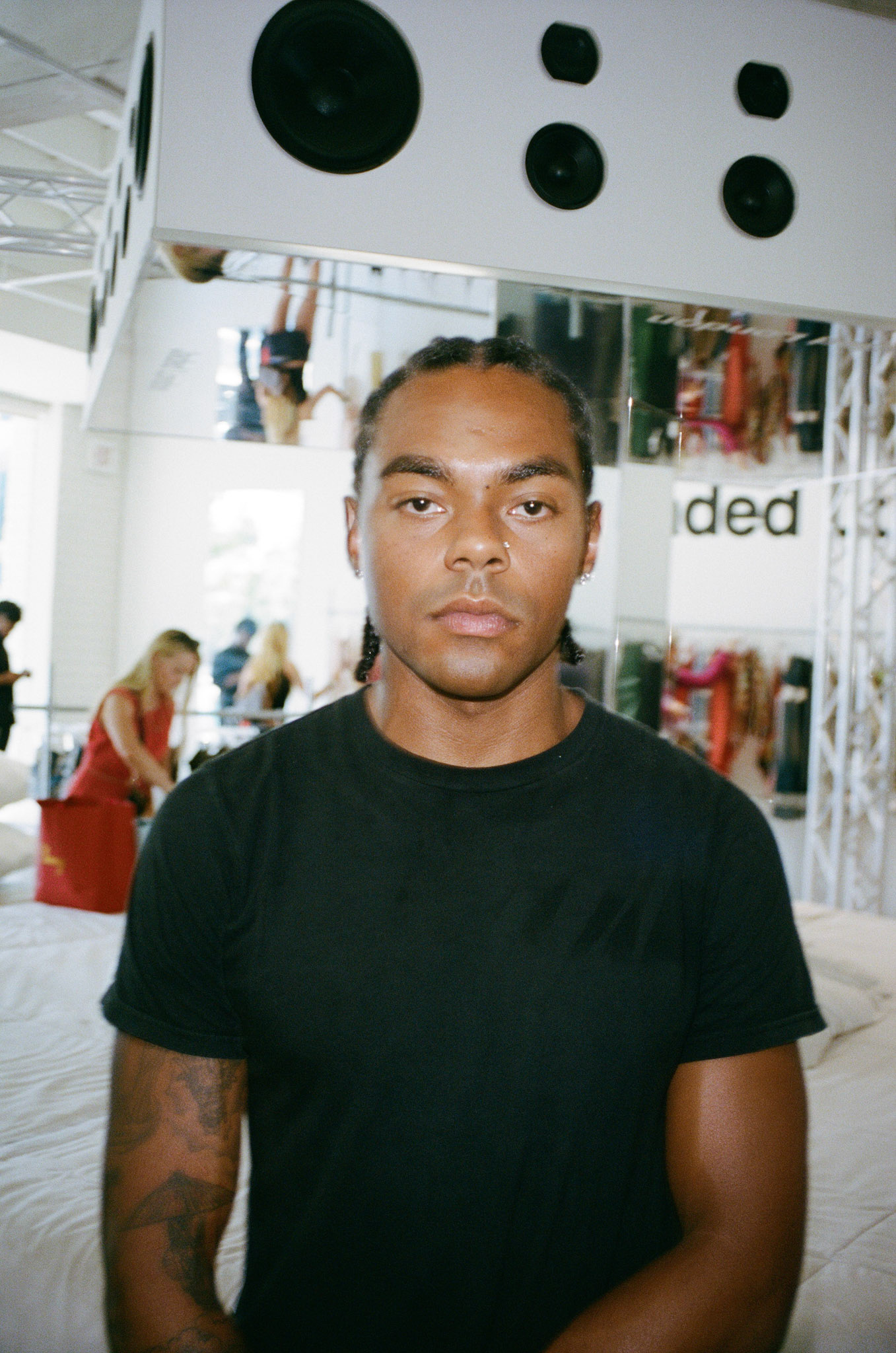 model dude at jaded London casting