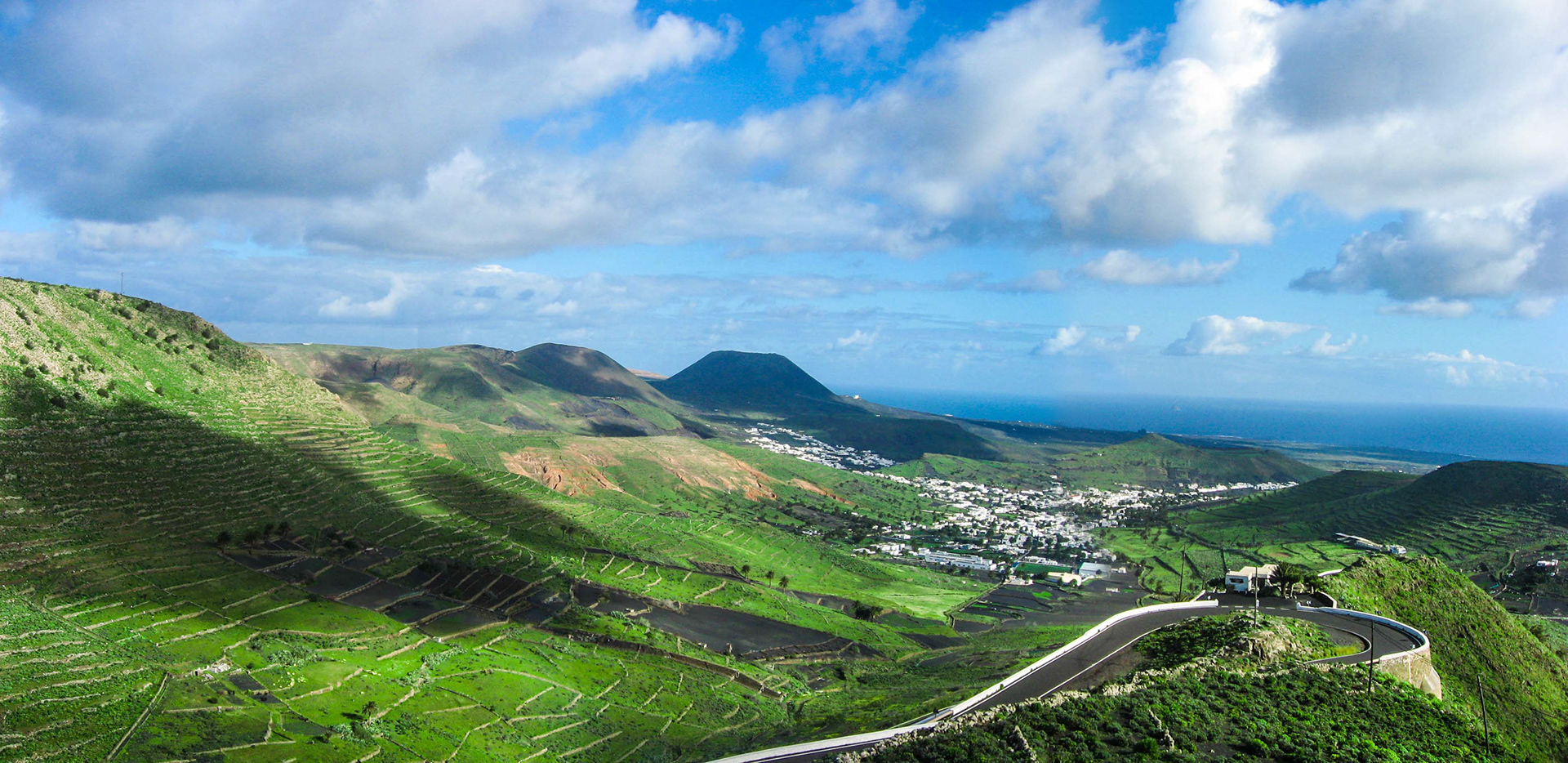 lanzarote, îles canaries, culture en terrasse