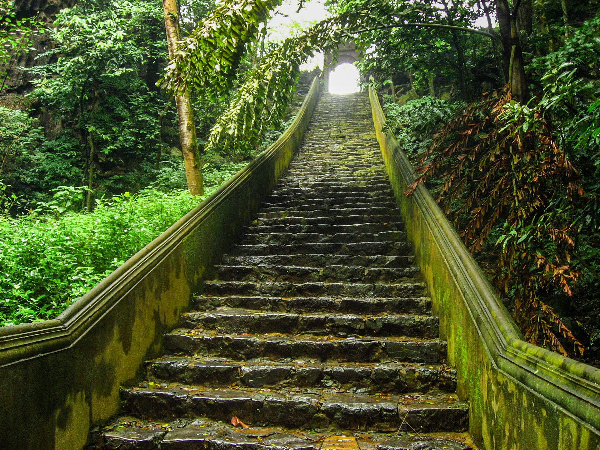 Pagode des parfums, Chùa Hương, Hương Sơn, montagne du parfum, escalier, sentier