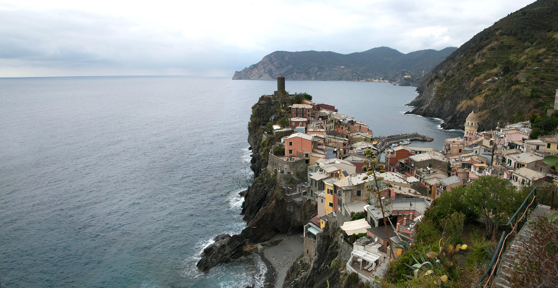 cinque terre, italie, randonnée, vernazza