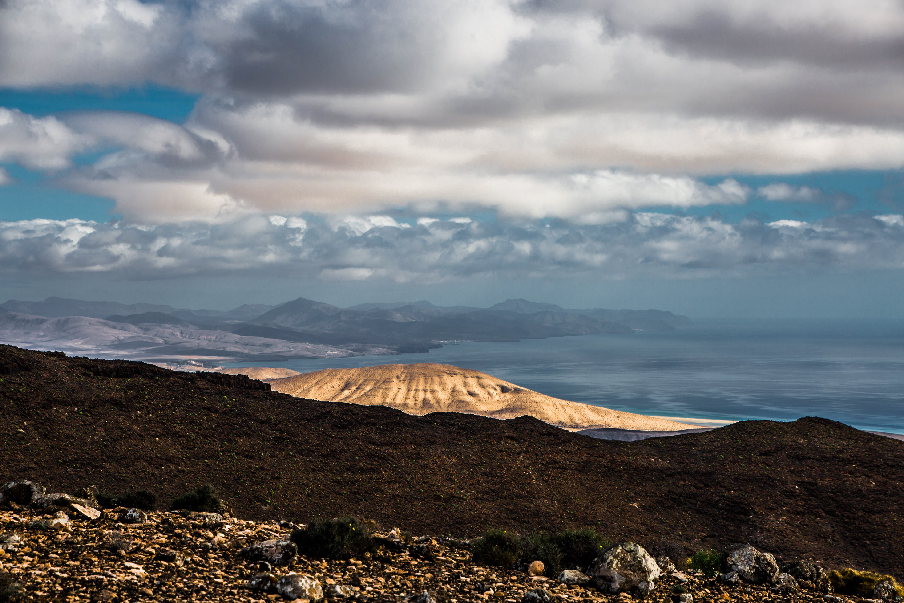 pic de zarza, oreille de l'âne, randonnée, parc naturel de jandia, biodiversité, fuerteventura, randonnée