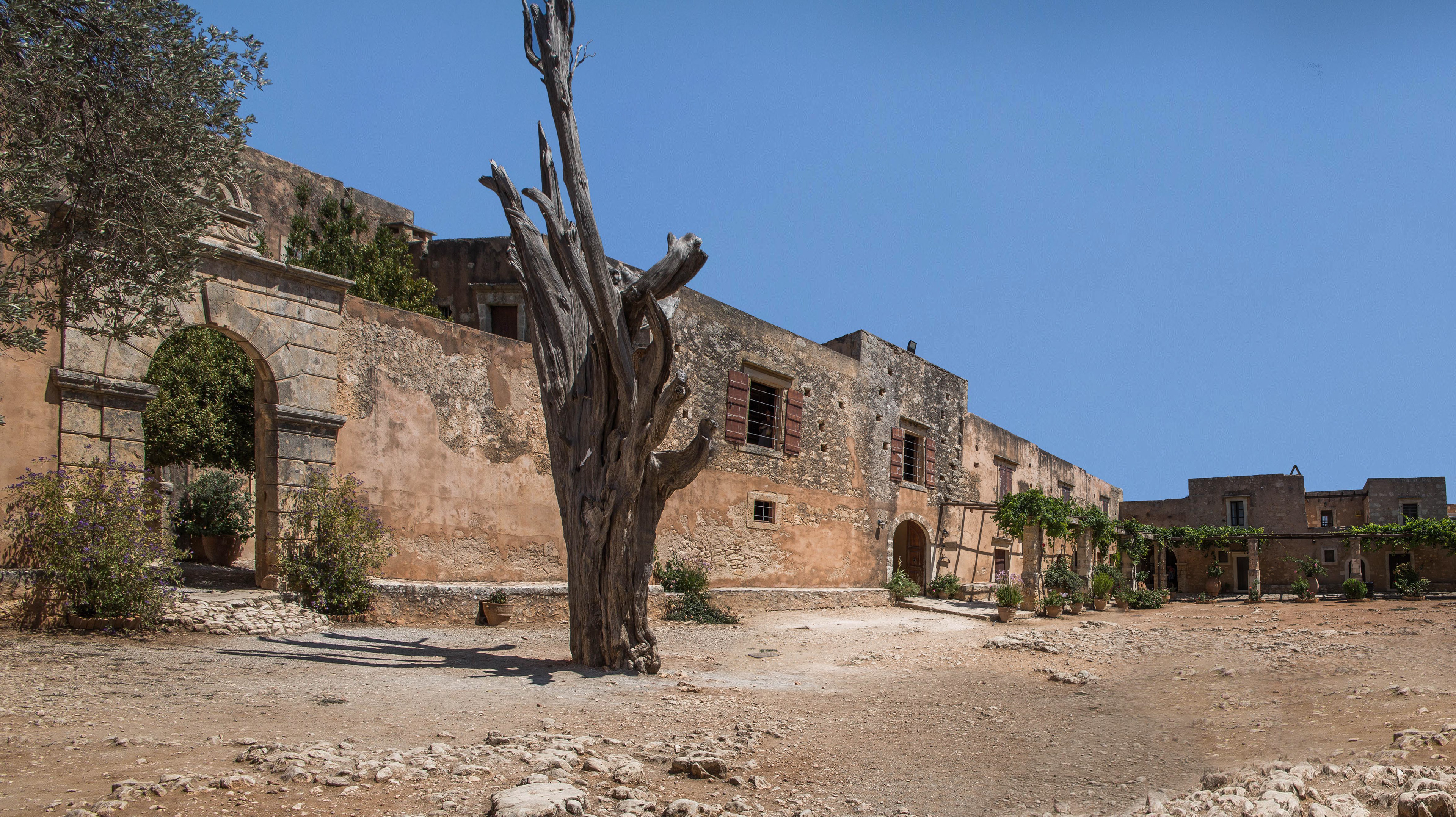 monastère d'arkadi, crete