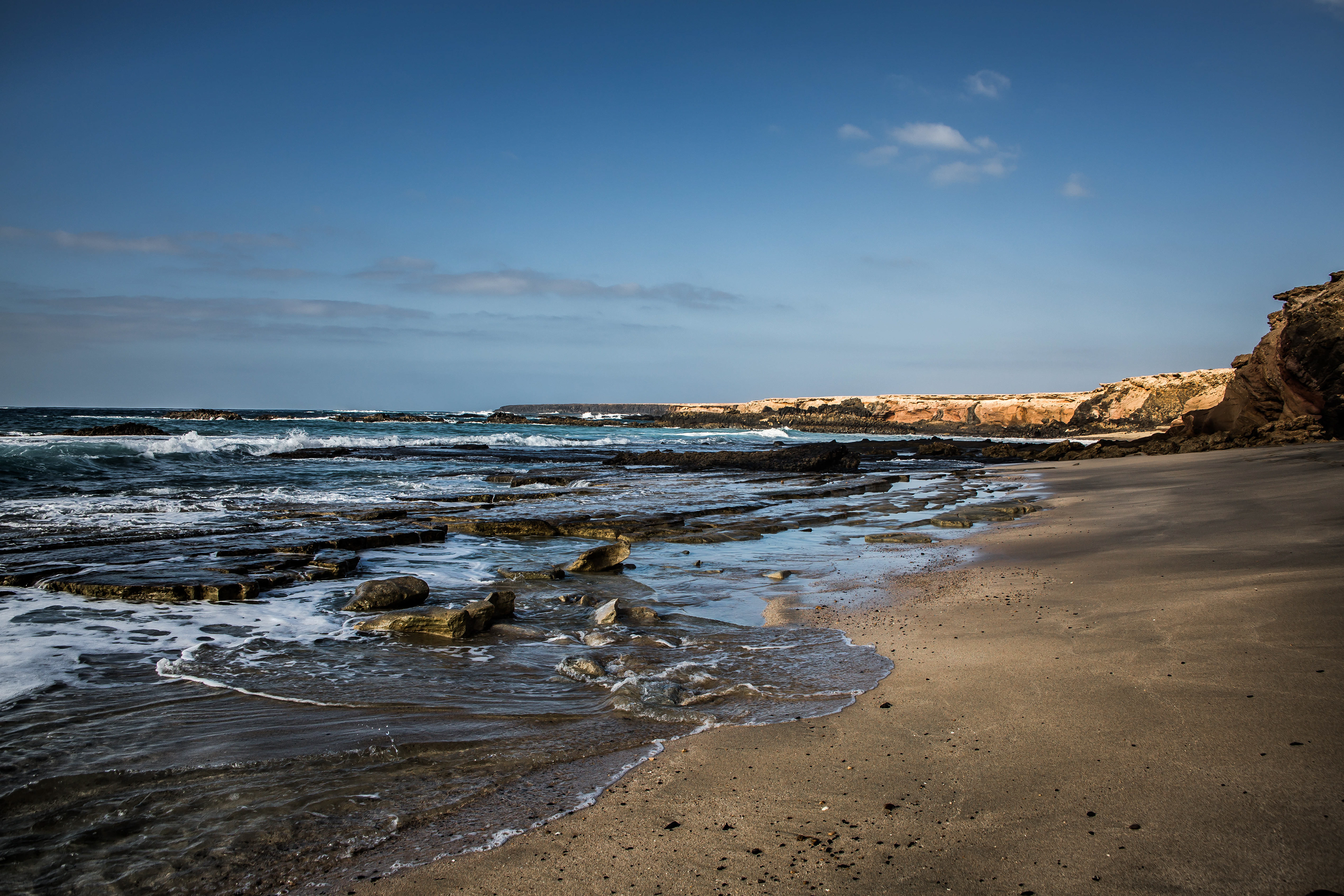 Playa de Ojos, fuerteventura, canaries