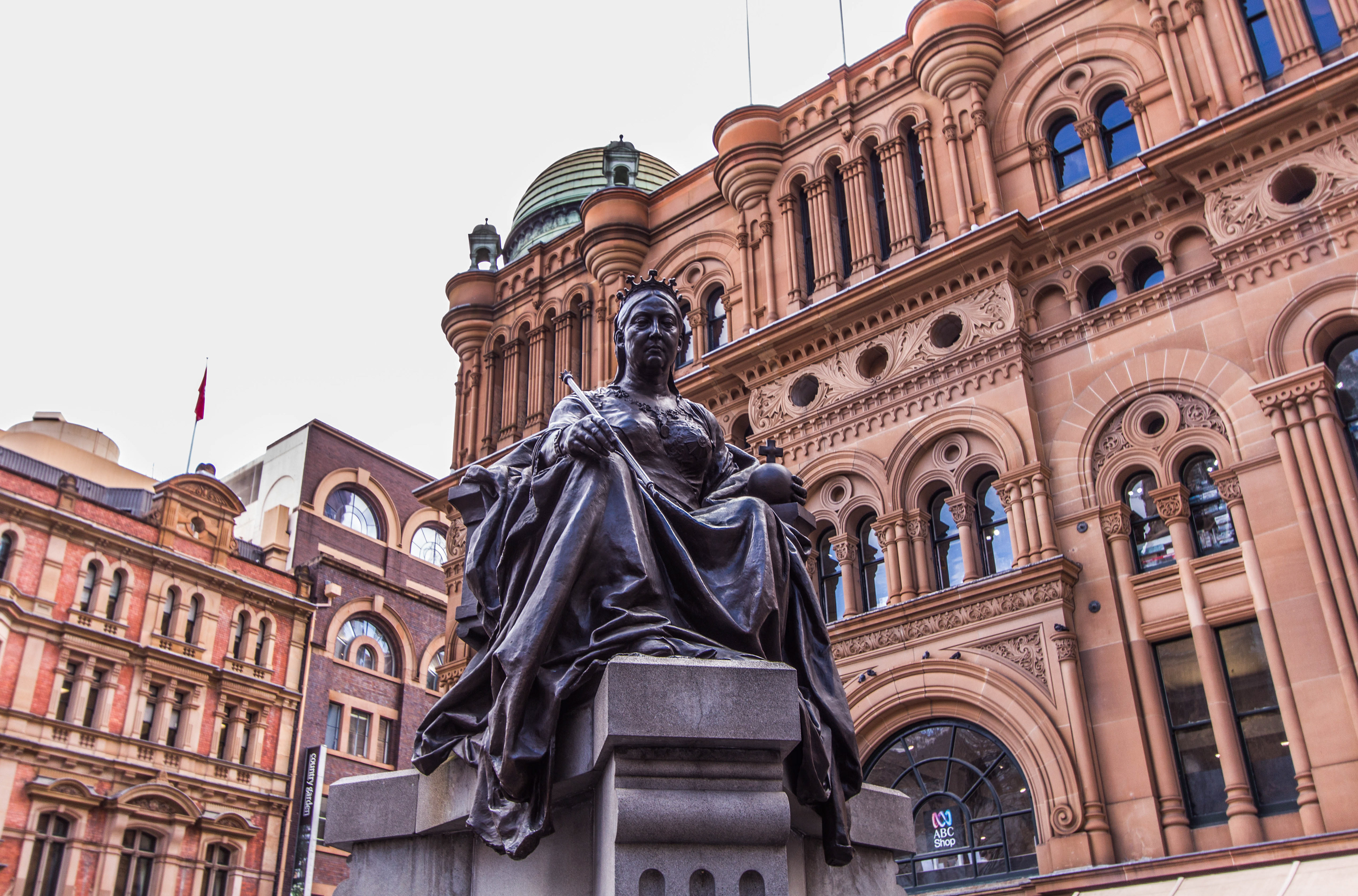 australie, sydney, Queen Victoria building, statue