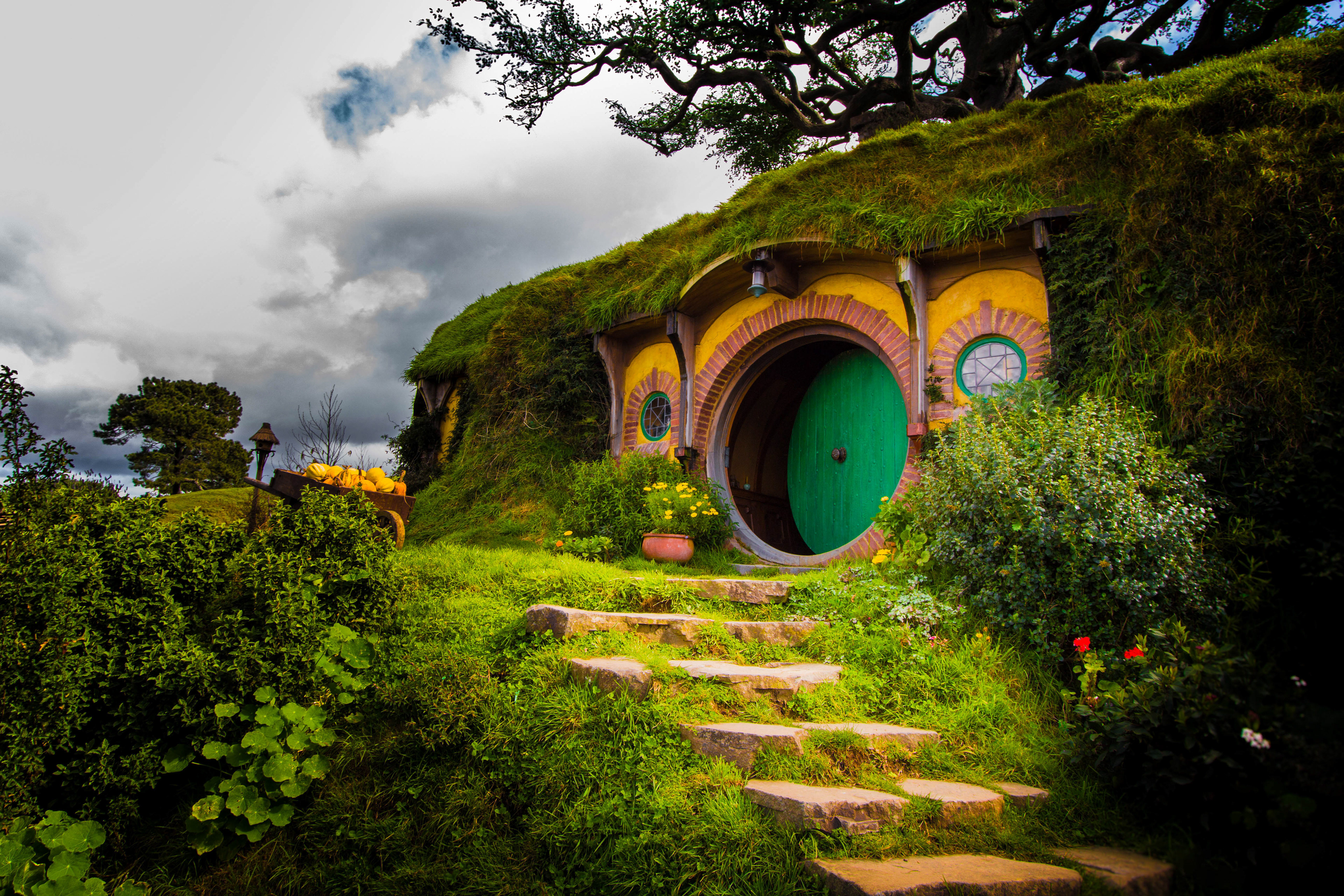 nouvelle-zelande, matamata, seigneur des anneaux, hobbit, lieu de tournage, comté