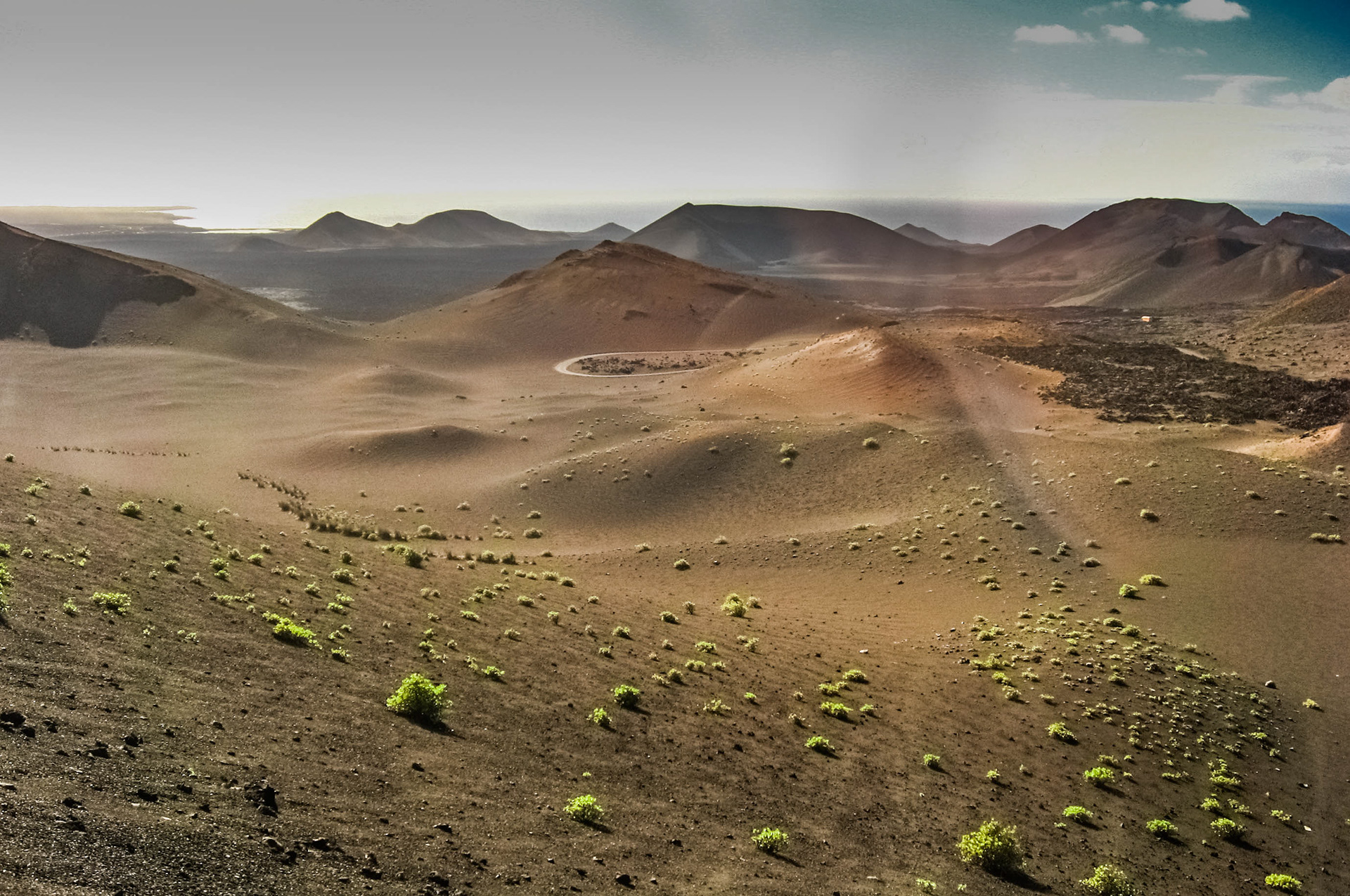 Parc national de Timanfaya, lanzarote, îles canaries