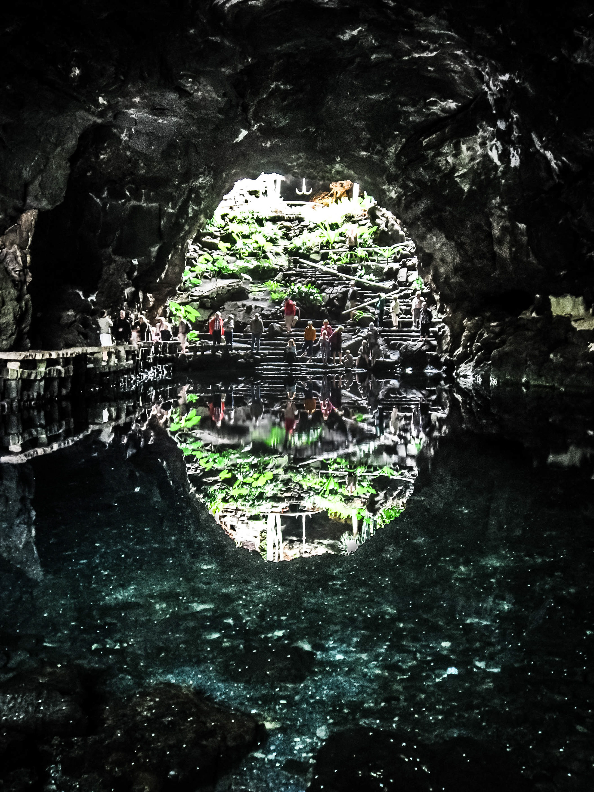 Jameos del agua, lanzarote, îles canaries, jameitos, Munidopsis Polymorpha