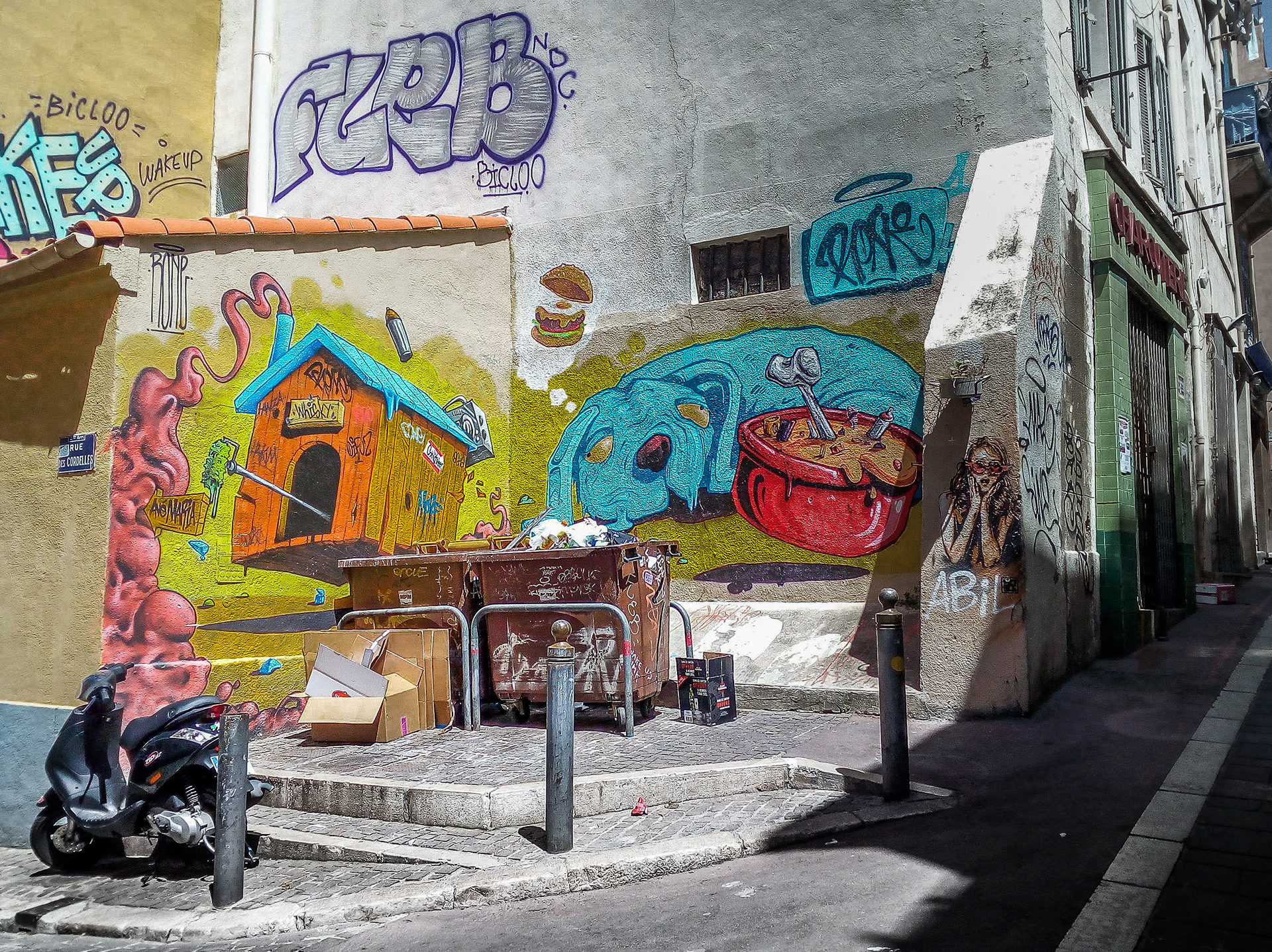 quartier du panier, marseille