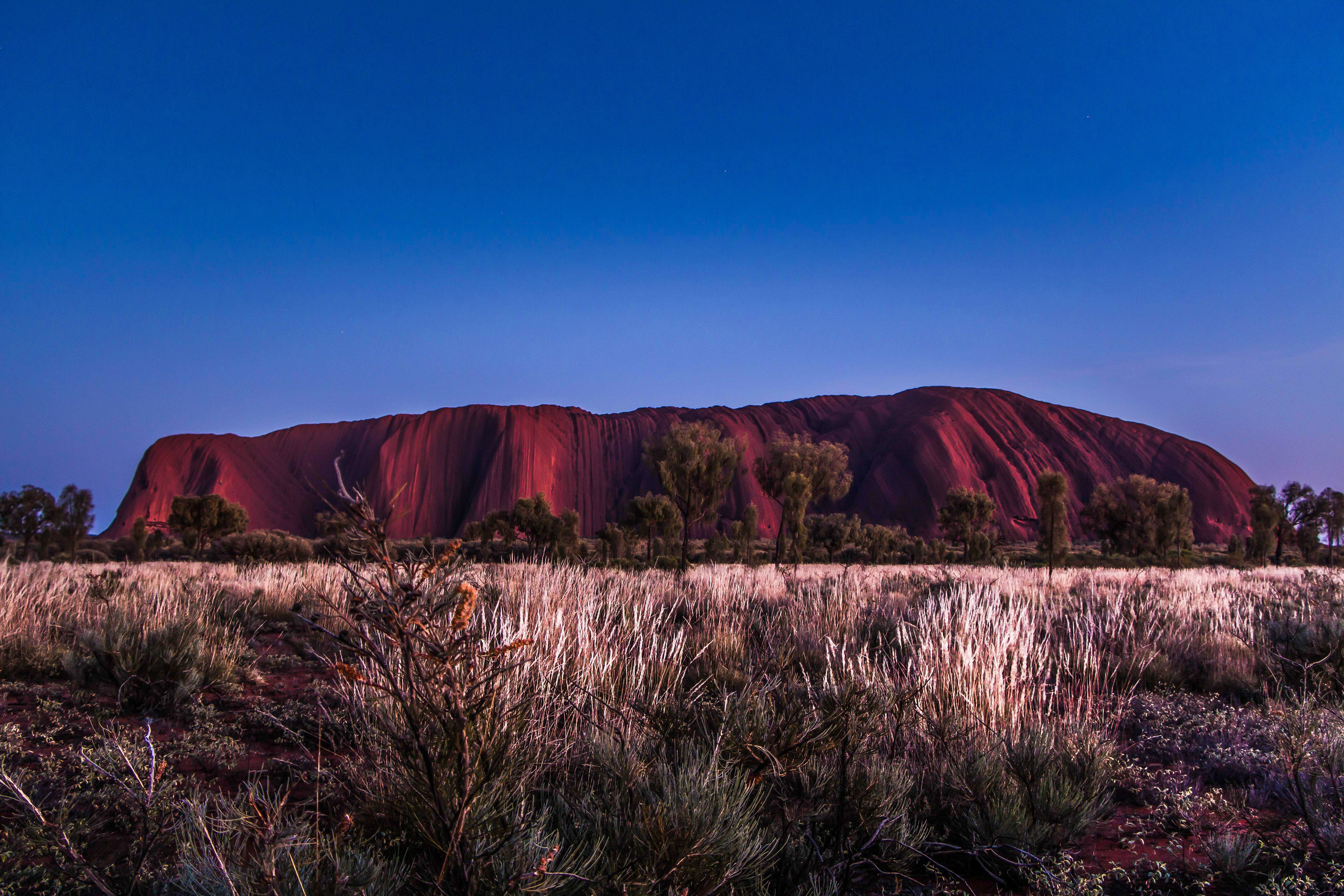 australie, bush australie, outback, centre rouge, uluru, parc national, unesco, ayers rock, coucher de soleil