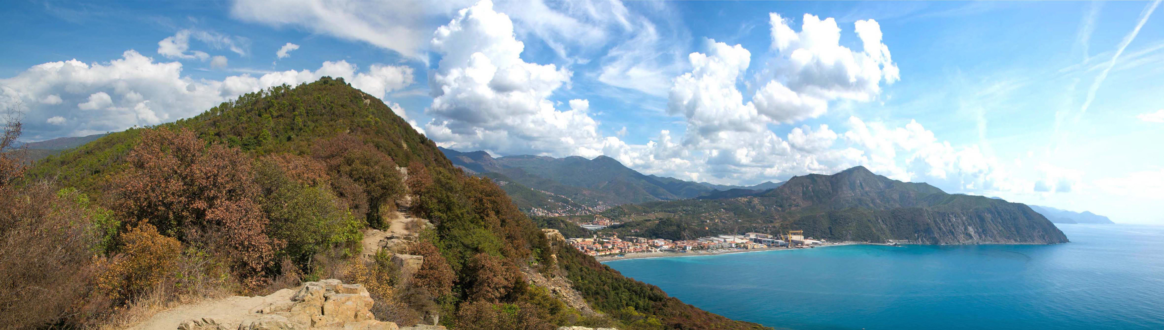 cinque terre, italie, randonnée, sestri levante