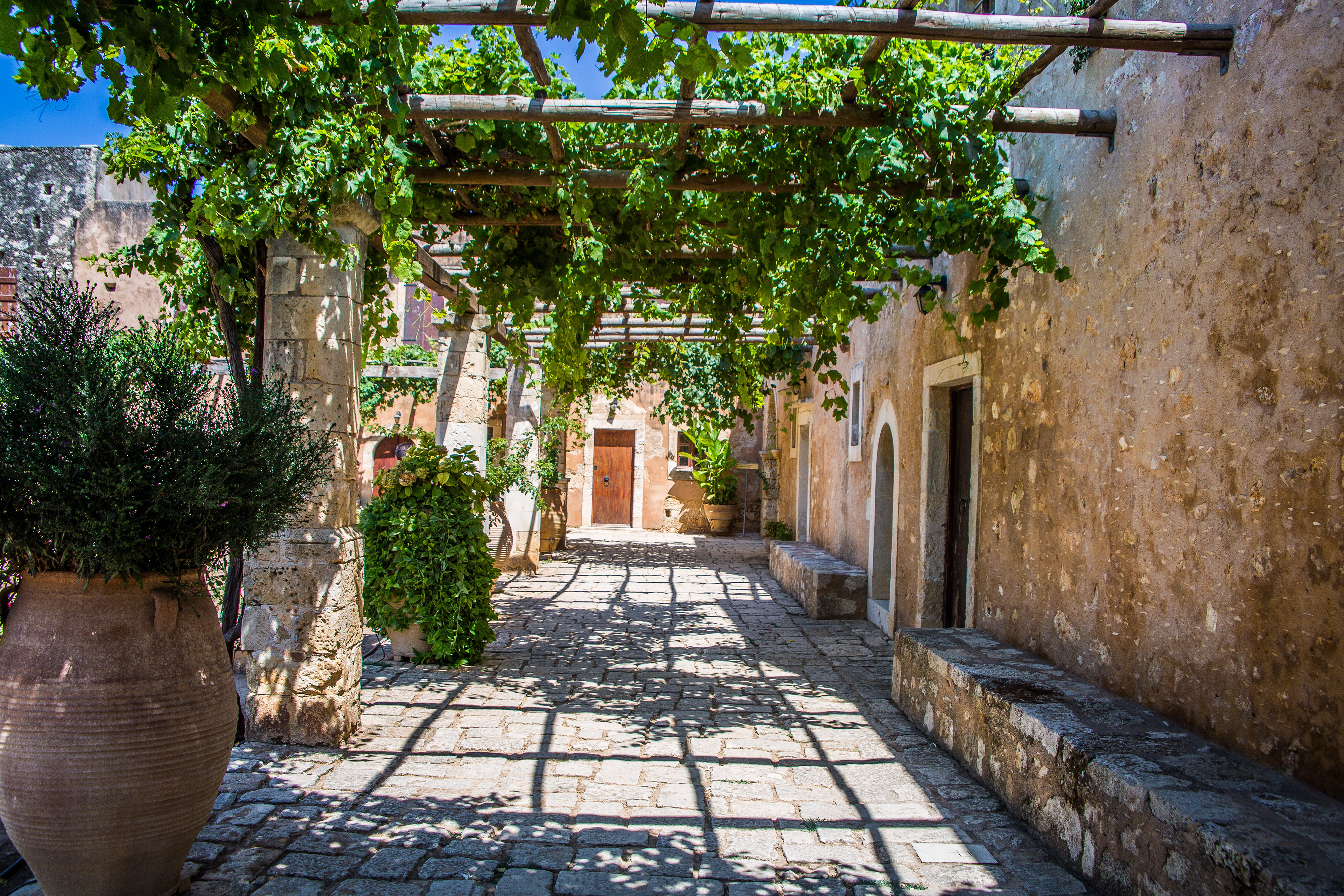 monastère d'arkadi, crete